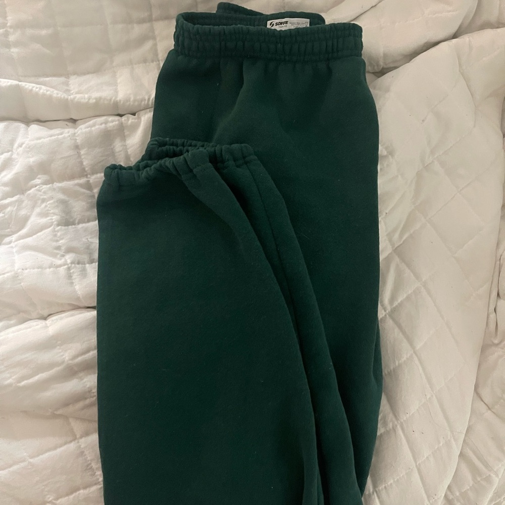 Dark green sweatpants